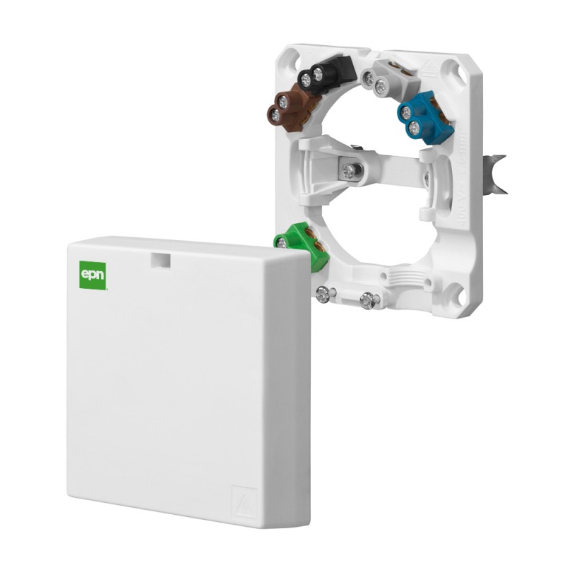 Puszka AGD 5x2,5 natynkowo-podtynkowa | IP20 | Biała | ELEKTRO-PLAST