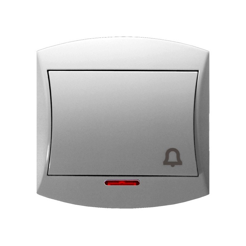 TOP   Łącznik zwierny "dzwonek” z podświetleniem , kolor biały