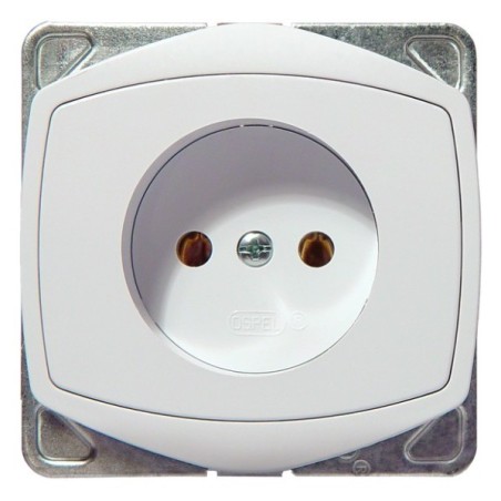 Gniazdo pojedyncze - kolor biały