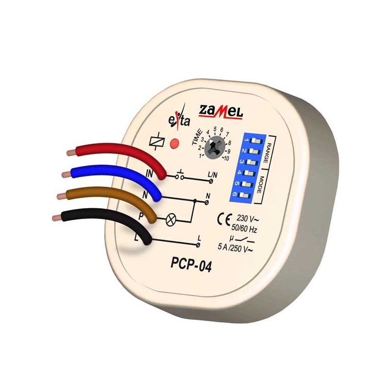 PRZEKAŹNIK CZASOWY 230V AC TYP: PCP-04