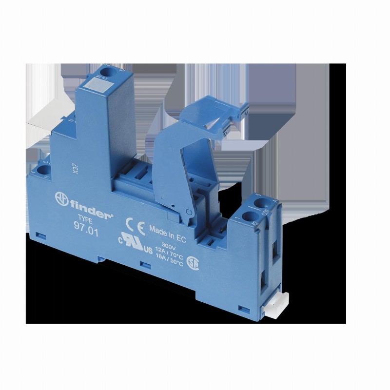 Gniazdo serii 97: do przekaźników serii: 46.61, 97.01 SPA