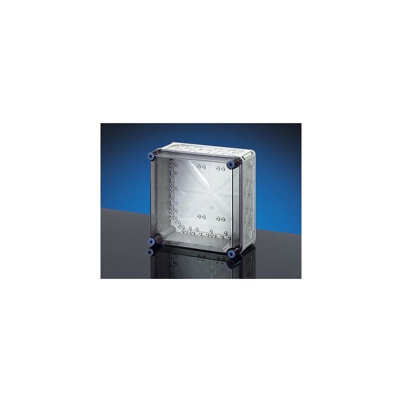 Obudowa pusta Mi 0200 IP65 300x300x170 przezroczysta |Hensel Polska | Elgra Bytom