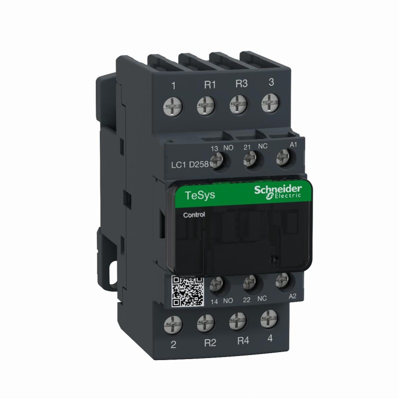 Stycznik mocy TeSys Deca AC1 40A 4P 2NO 2NC cewka 48VAC LC1D258E7