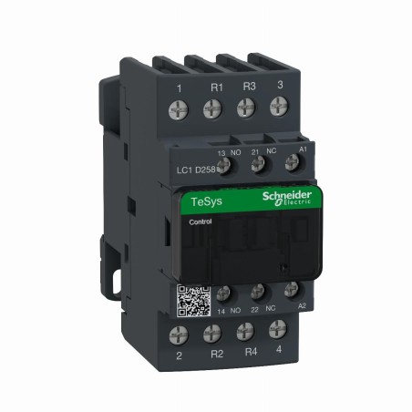 Stycznik mocy TeSys Deca AC1 40A 4P 2NO 2NC cewka 48VAC LC1D258E7