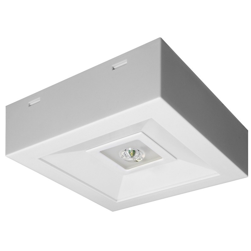 Oprawa awaryjna LOVATO N ECO LED 3W 1h AT biała 230V |AWEX LVNO/3W/E/1/SE/AT/WH| Elgra Bytom