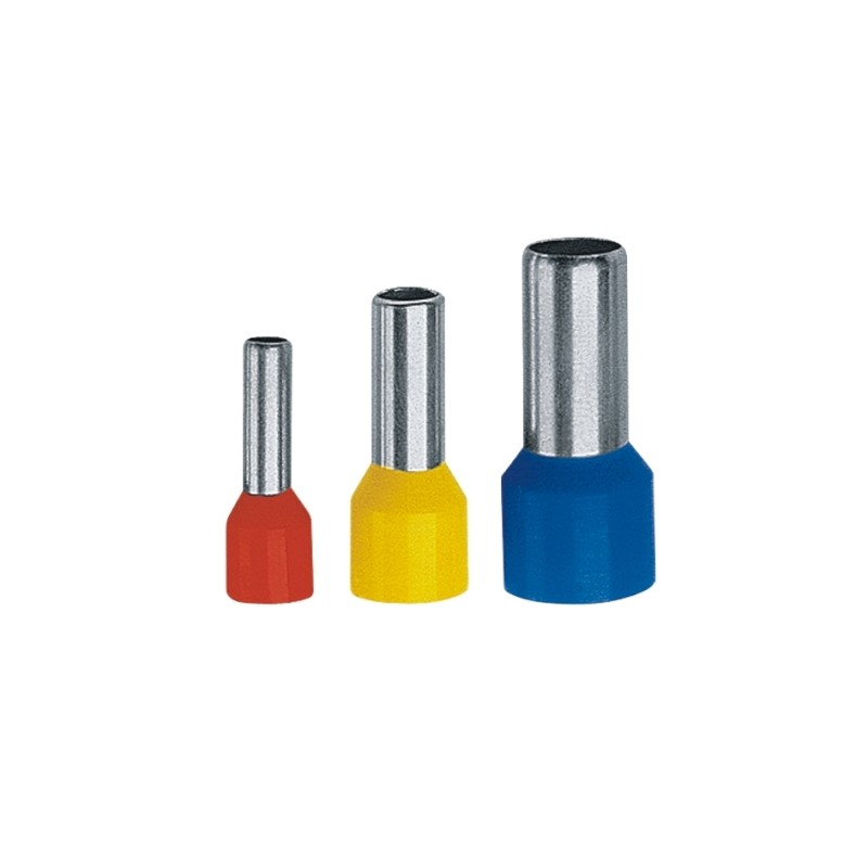 Końcówka tulejkowa izolowana TE 10-18 | ERKO TE_10-18/100| 100 szt./opak. | Elgra Bytom