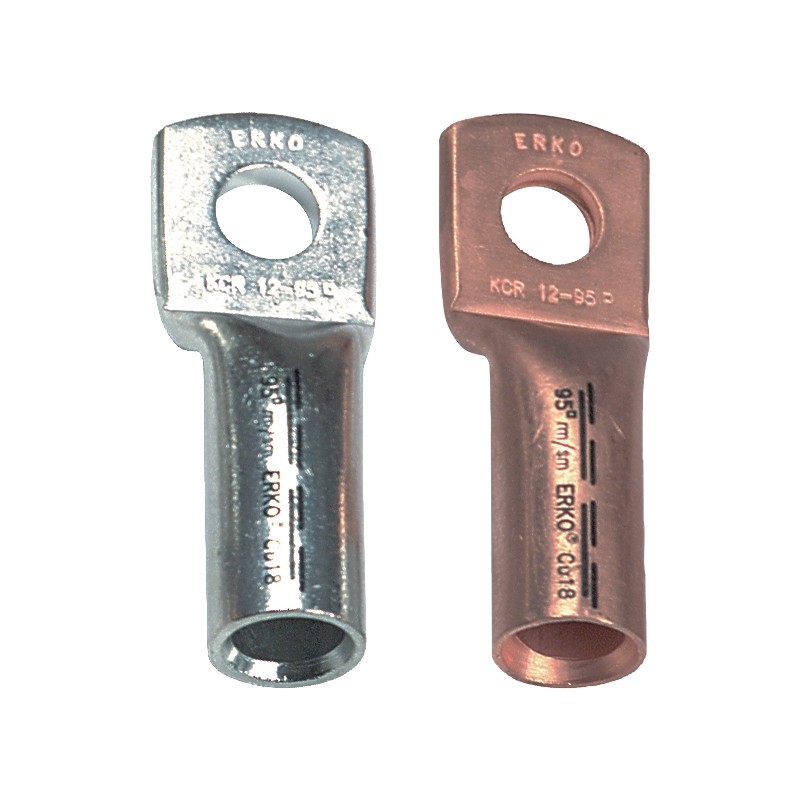 Końcówka oczkowa Cu rurowa KCR 6‑10| 6 mm² | 50 szt.| ERKO KCR 6-10/50| Elgra Bytom