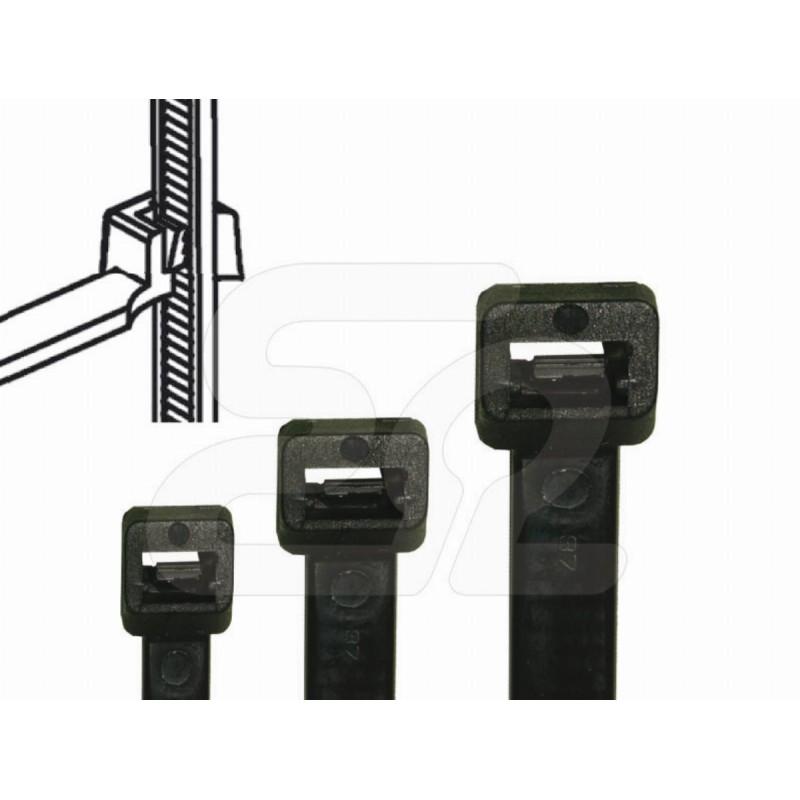 TAŚMA KABLOWA TK 20/3 BK (100szt) TAŚMA KABLOWA TK 20/3 BK (100szt)