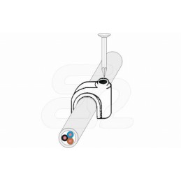 UCHWYT FLOP UG 6 DO PRZEWODÓW (100 SZT.)
