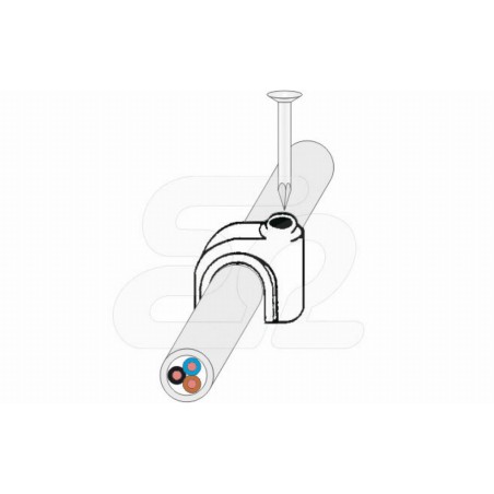 UG 4 (100 SZT.) UCHWYT DO PRZEWODÓW