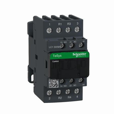 Stycznik mocy TeSys Deca AC1 40A 4P 2NO 2NC 42VAC LC1D258D7
