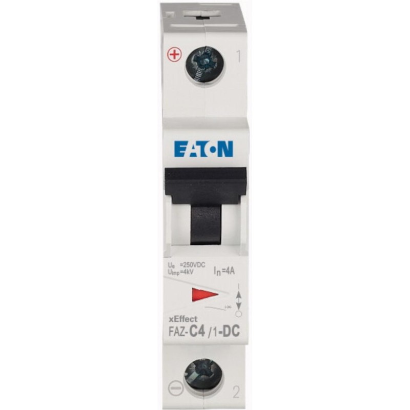 Wyłącznik nadprądowy na prąd stały FAZ-C4/1-DC 1-bieg. 279124