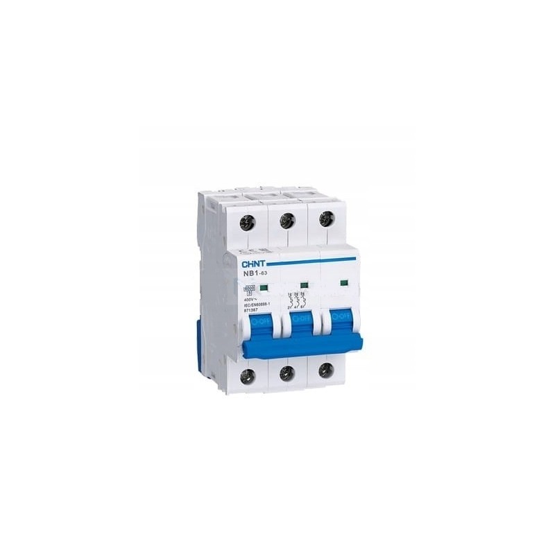 Wyłącznik nadprądowy 6kA NB1-63 C25A 3P 971369