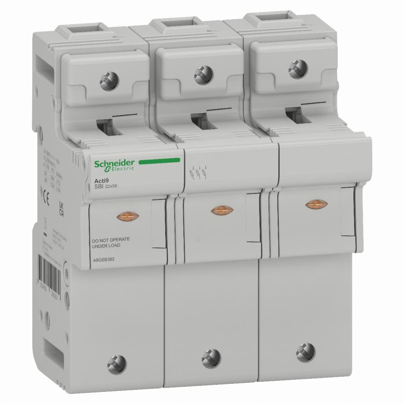 Podstawa bezpiecznikowa SBI-125-3 Podstawa bezpiecznikowa SBI-125-3