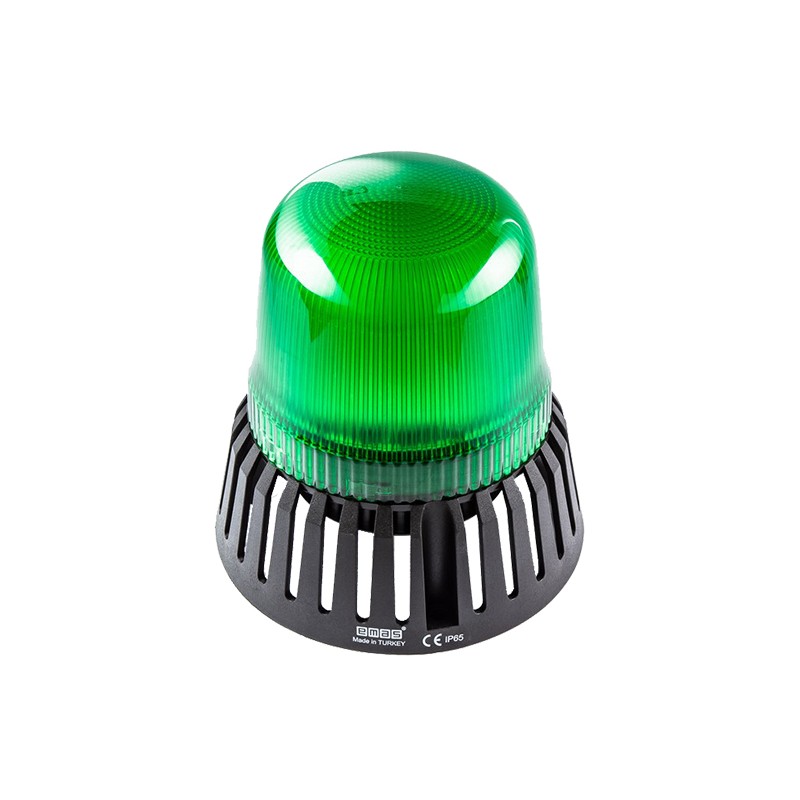 EMAS Lampa sygnalizacyjna fi 120 z buzerem 110–220V AC | PROMET