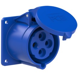 Gniazdo tablicowe proste 32A 4P IP44 324-9f7 PCE