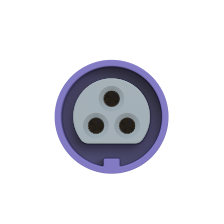 GNIAZDA PRZENOŚNE 24V 16A 24V/~50-60Hz 3P IP44