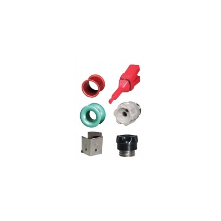 KN D02P Główka bezpiecznikowa D02 (do plombowania) [002232004]