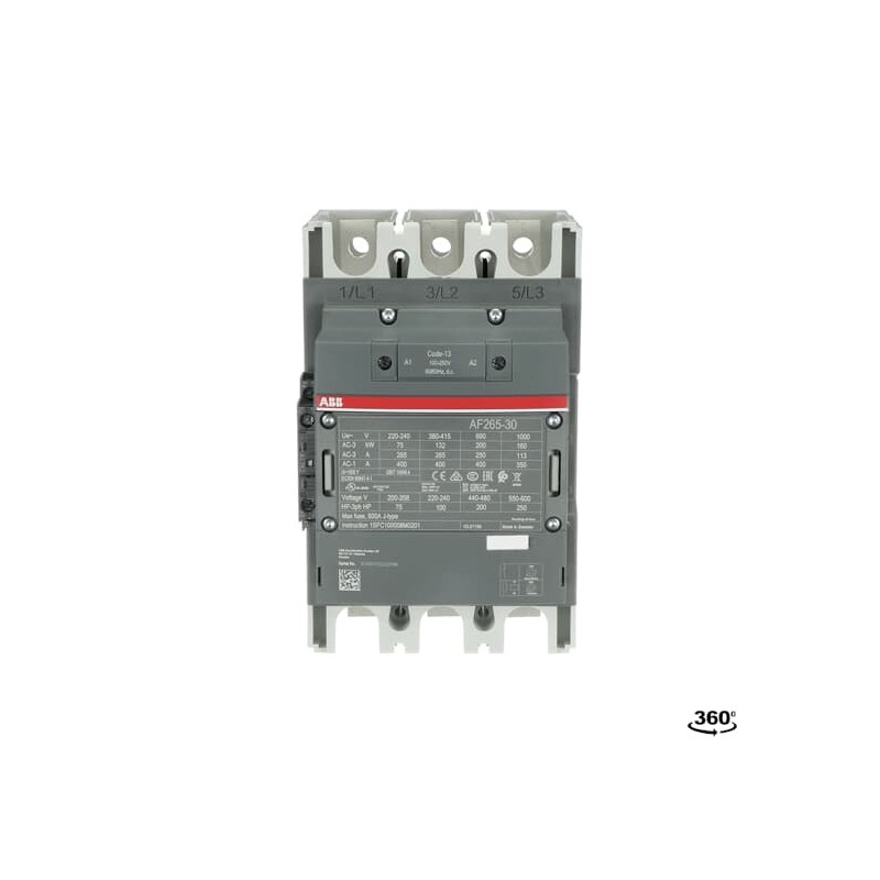 Stycznik AF265-30-11-13 100-250V a.c./d.c, 3P, 1NO+1NC