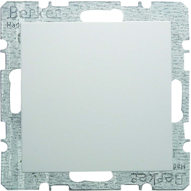 Zaślepka z elementem centralnym  śnieżnobiały  S.1/B.1/B.3/B.7 Glas