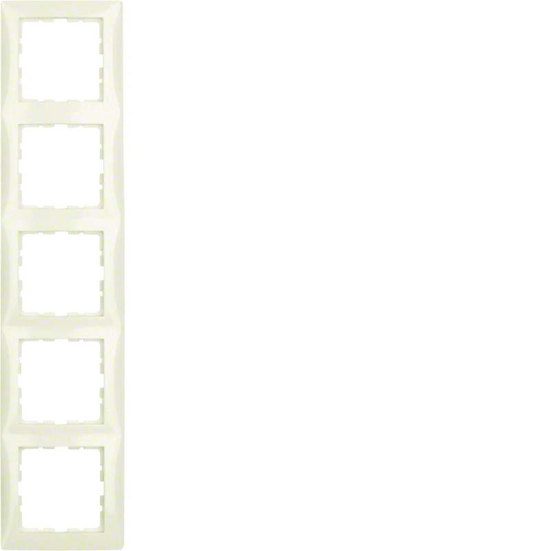 Ramka pięciokrotna kremowy - B.Kwadrat