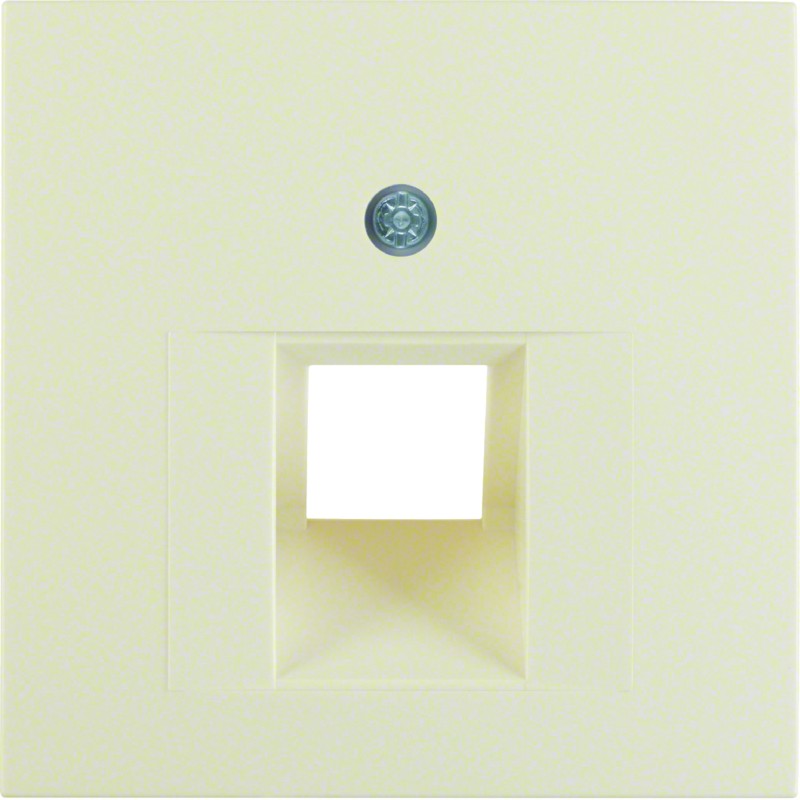 Element centralny do gn. przyłącz. UAE 1-krotnego kremowy - B.Kwadrat