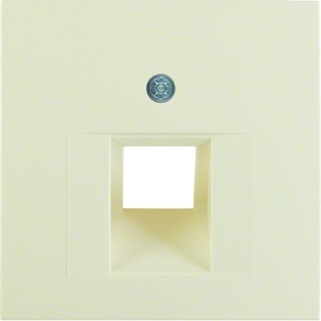 Element centralny do gn. przyłącz. UAE 1-krotnego kremowy - B.Kwadrat