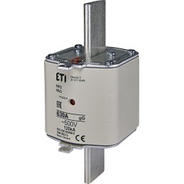 NH3 gG 630A/500V Wkładka topikowa NH zwłoczna KOMBI | ETI-POLAM | Elgra Bytom