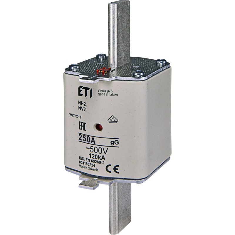 NH2 gG 250A/500V Wkładka topikowa NH - zwłoczna / KOMBI NH2 gG 250A/500V Wkładka topikowa NH - zwłoczna / KOMBI