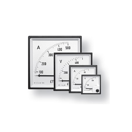 EQ48 40A Miernik elektromagnetyczny 48×48 mm 90° ETI‑POLAM | Elgra Bytom
