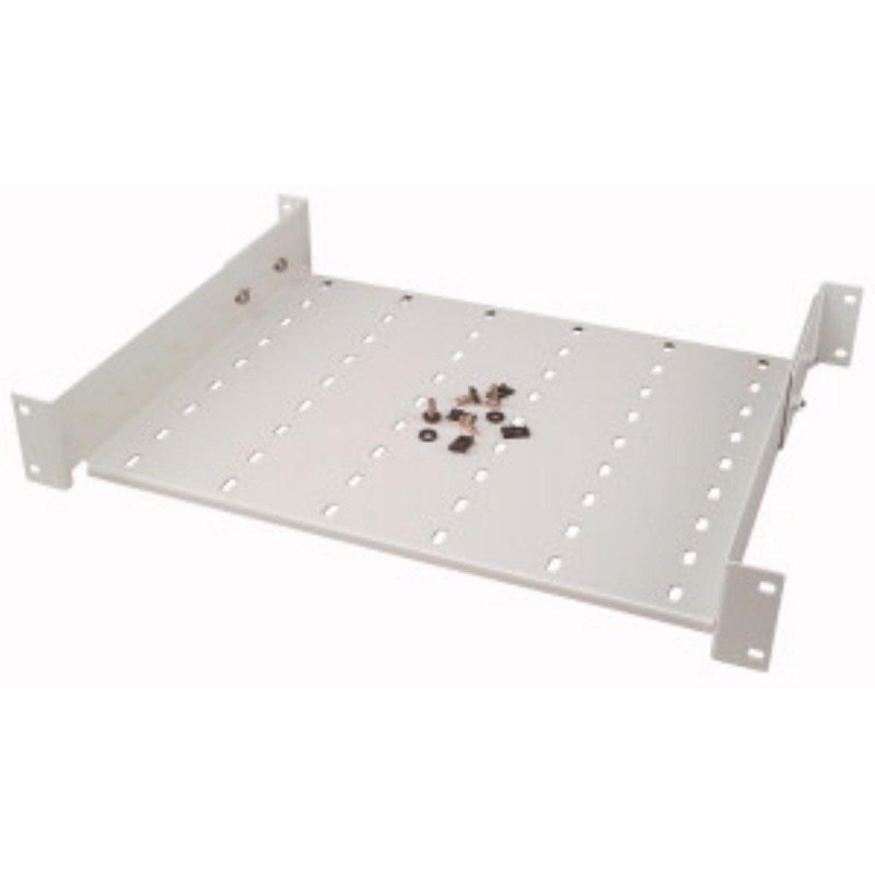 NWS-FFD/19/2HE/T400 19" półka stała, 2U, gł. 400 mm