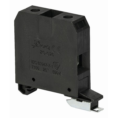 ZG-G25/TS35 ZŁĄCZKA CZARNY