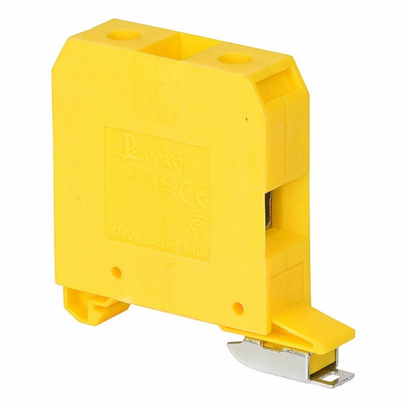 ZG-G25/TS35 ZŁĄCZKA ŻÓŁTY 1-TOROWA