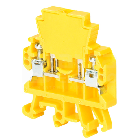Złączka szynowa 2-przewodowa 4 mm2 żółty ZUG-G/E A11-5201