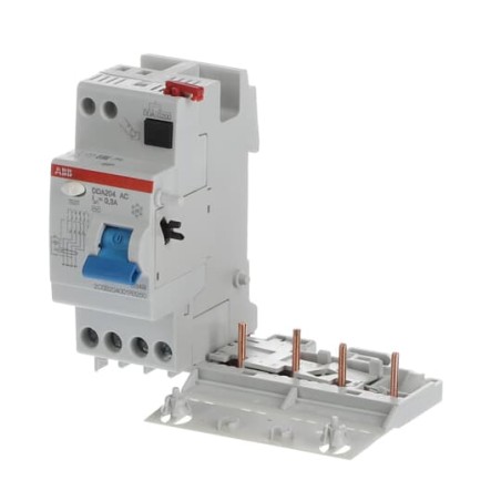Blok różnicowo-prądowy ABB DDA204 AC-25/0,3 | 25A, 0.3A | EAN 8012542794509