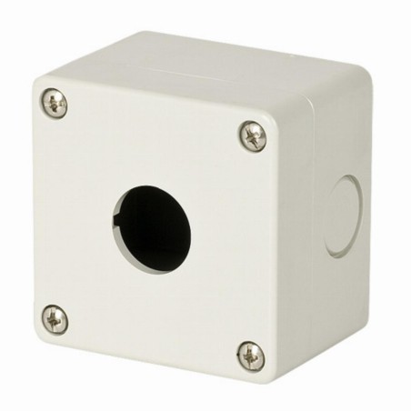 Pusta obudowa, kaseta z 1 otworem do przycisku fi30