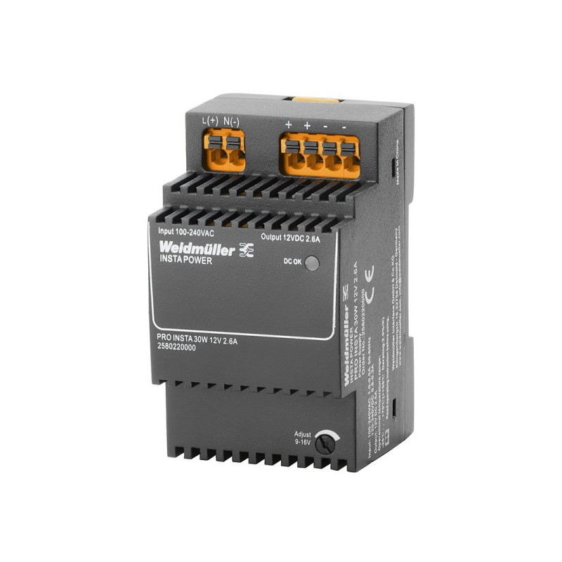 PRO INSTA 30W 12V 2.6A Zasilacz DC