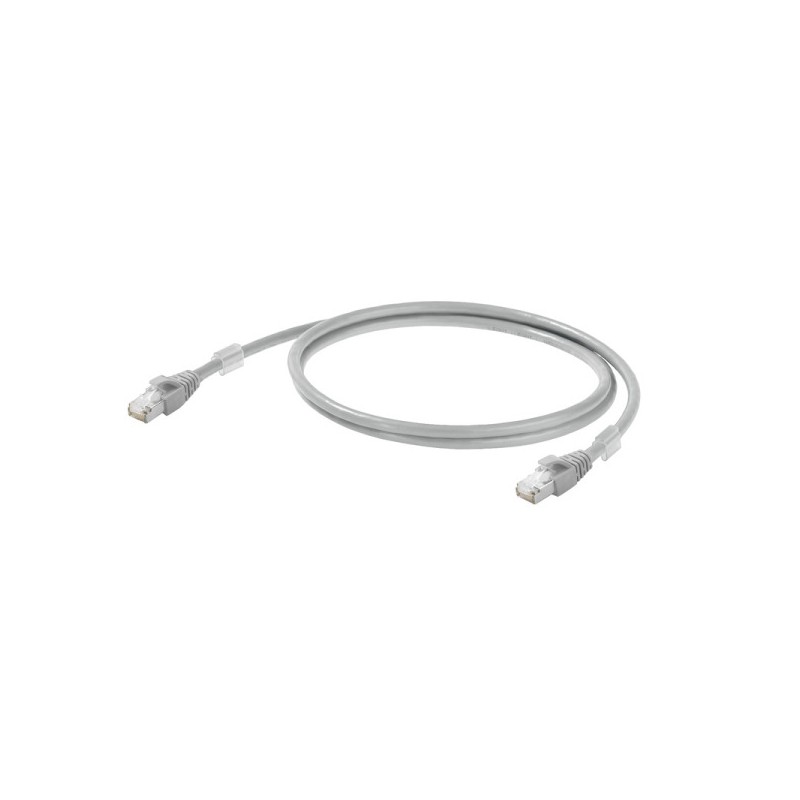 IE-C6FP8LD0010M40M40-D Kabel Patch kat.6 połączeniowy przemysłowy szary