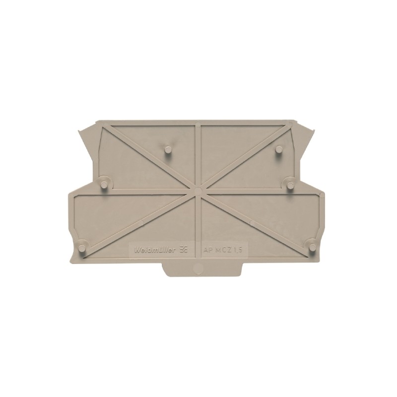 AP MCZ1.5 1674 Ścianka końcowa i przegroda do złączek