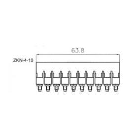 ZKN-4-10 Zwieracz śrubowy czarny
