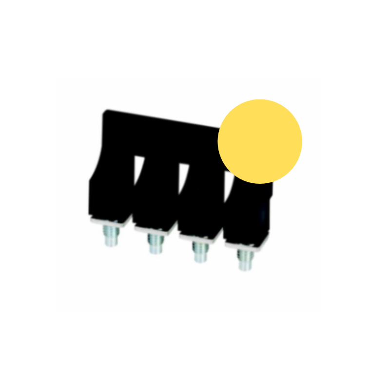 ZKN-4-4 ZWIERACZ ŚRUBOWY KOLOR ŻÓŁTY