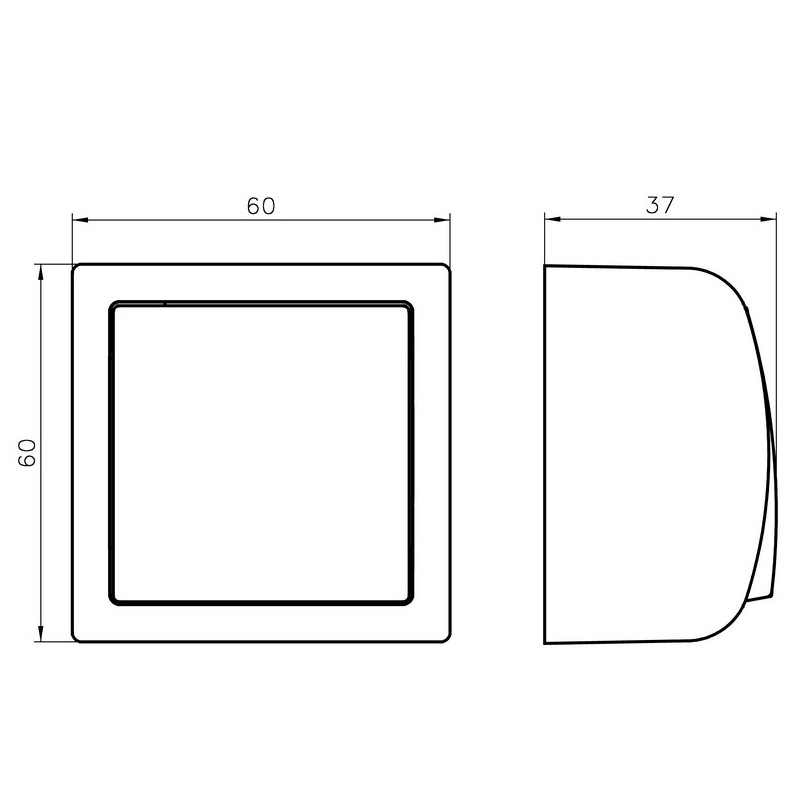 ŁN-1BS/00 ŁĄCZNIK JEDNOBIEGUNOWY Z PODŚWIETLENIEM