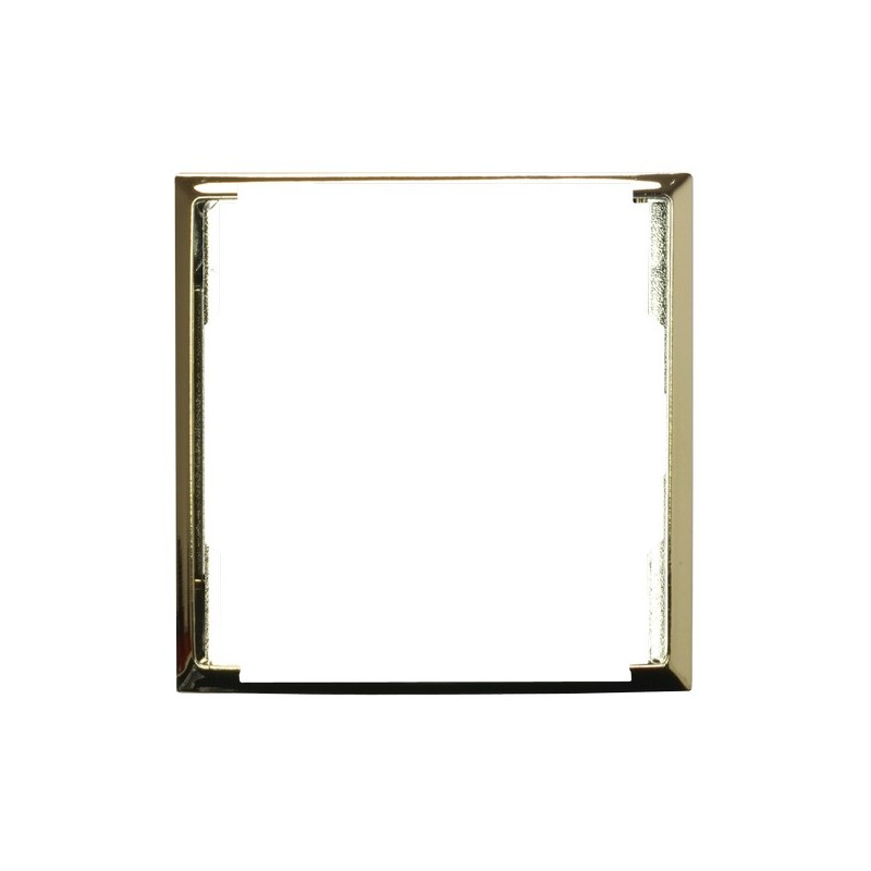 RO-4U/68 ARIA RAMKA OZDOBNA DO GNIAZD PODWÓJNYCH DO RAMEKKOLOR ZŁOTO POŁYSK