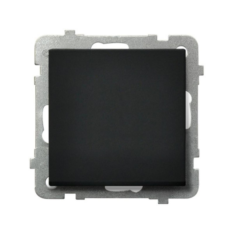 ŁP-21R/m/33 SONATA ŁĄCZNIK ZWIERNY KOLOR CZARNY METALIK IP20