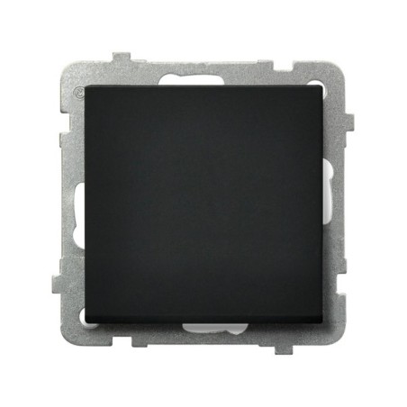 ŁP-21R/m/33 SONATA ŁĄCZNIK ZWIERNY KOLOR CZARNY METALIK IP20