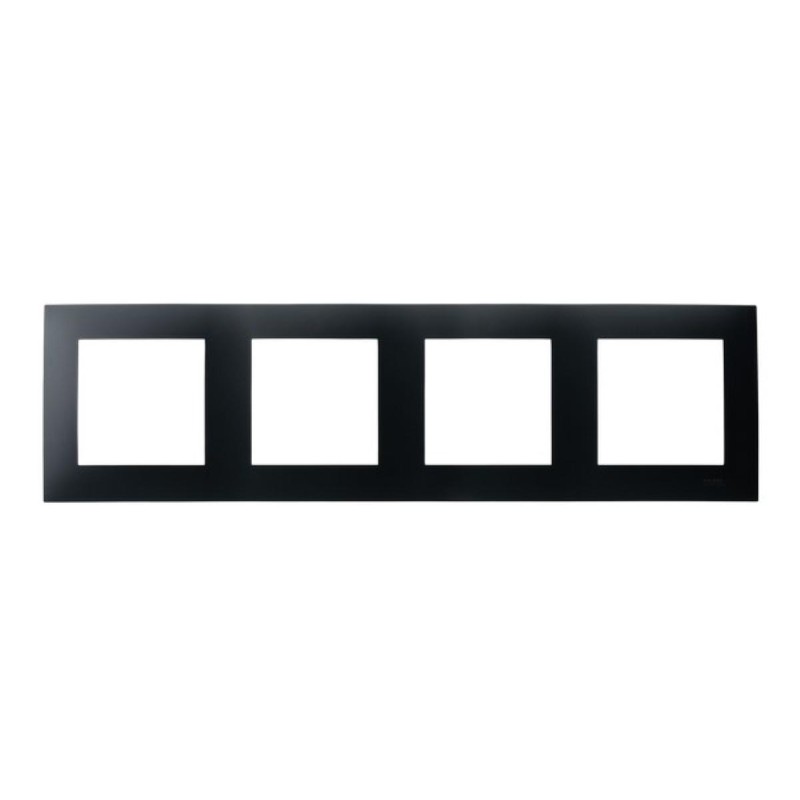 R-4Z/33 SZAFIR RAMKA POCZWÓRNA RKOLOR CZARNY METALIK IP20