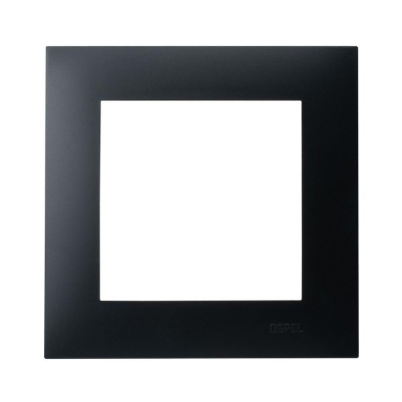 R-1Z/33 SZAFIR RAMKA POJEDYNCZA KOLOR CZARNY METALIK IP20