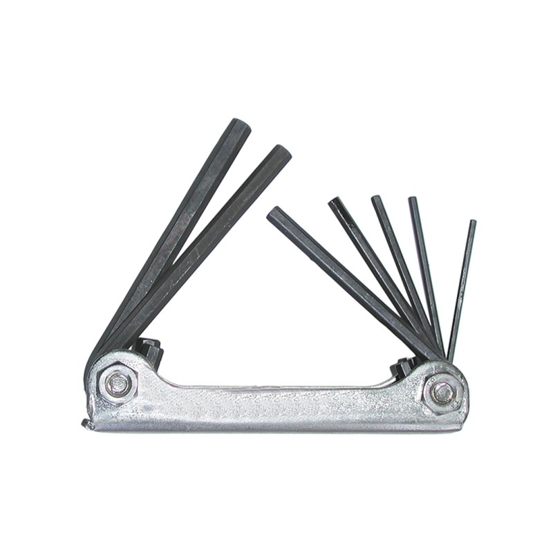 Zestaw składanych kluczy imbusowych 2,5–10 mm | HAUPA  100634