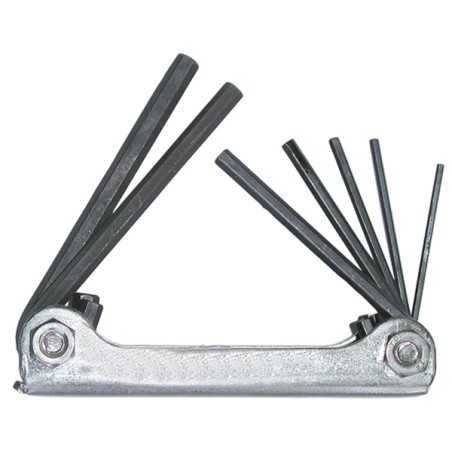 Zestaw składanych kluczy imbusowych 2,5–10 mm | HAUPA  100634