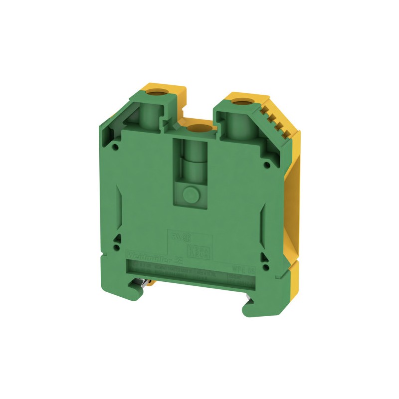 WPE 35 ZŁĄCZKA ŚRUBOWA ORĄGŁA KOLOR ŻÓŁTO-ZIELONY